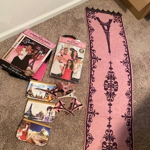 Paris theme party supplies
